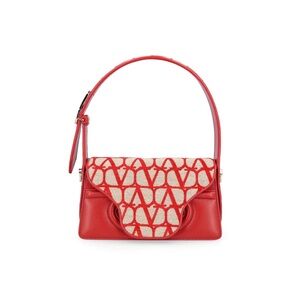 VALENTINO GARAVANI LE GRAND DEUXIÈME LOGO PLAQUE SHOULDER BAG